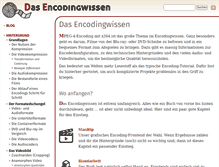 Tablet Screenshot of encodingwissen.de